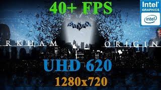 Batman Arkham Origins Gameplay | Intel UHD 620 | 720p | i5 8250U