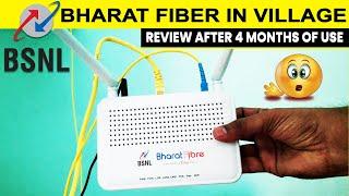 BSNL FTTH Broadband in Village Review After 4 Months of Use