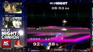 Reis (Marth) vs Weon-X (fox,falco)