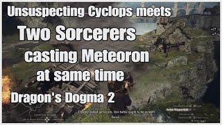 Nuking the Stuff Out of Everything with 10 Meteors in Dragon's Dogma 2