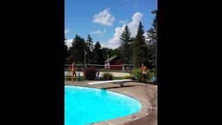 Awesome Diving board tricks