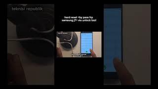 Hard reset + bypass frp samsung j7+ via unlock tool #smartphone #tutorial #repair #viralvideo #fyp