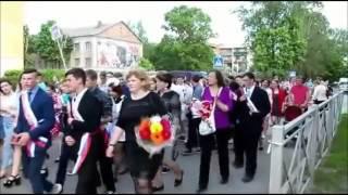 Шествие Выпускников 2016 г Сланцы