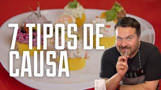 7 TIPOS DE CAUSA Y UNA MAYONESA QUE TE CAMBIARÁ LA VIDA | GIACOMO BOCCHIO