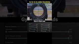  BGMI Scope Setting 2x 3x 4x 6x 8x | New Best Sensitivity Settings | No Recoil #shorts #bgmi #viral