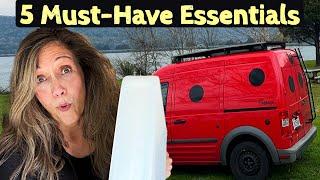 Van Life | 5 Free Camp Must-Have Essentials