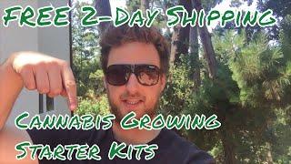 FREE 2 Day Shipping on all Cannabis Growing Starter Kits by GreenBox Grown