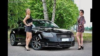 Fast Driving Girls - Chiaretta picks up her friend Alba in Audi TT 8N Mk1 in heels (V085)