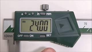 How to use digital  Inside Point Caliper