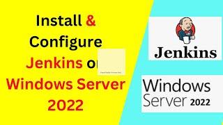 How to Install and configure Jenkins on Windows Server 2022| Install Jenkins on windows |2024 update