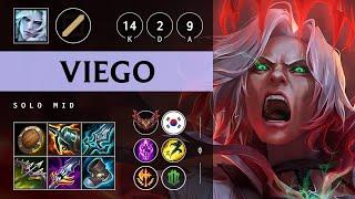 Viego Mid vs Akshan: Triple Kill, Godlike - KR Grandmaster Patch 14.17