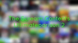 The Scream Contents Ultimateparison 2