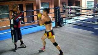 Jennifer Tate Fairtex Training Video #2 Bangkok