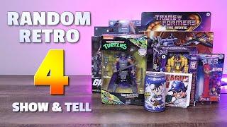 ASMR - RANDOM RETRO 4 (Transformers, GIJOE, TMNT, etc) - Whispered Show & Tell