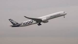 Airbus A350-1000 touch-and-go