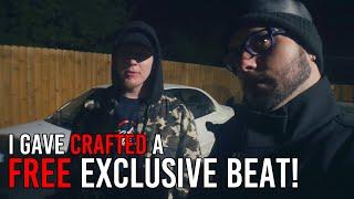 I GAVE HIM A FREE BEAT | Crafted Video Shoot - "Dinner"