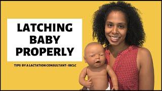 Proper Latch When Breastfeeding | Easy Steps To Latching Baby Properly