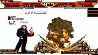 [KOF OG] REAL PLAY ALTER K (me) VS TEAM SOUTHER EDITS