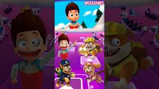 Paw Patrol X Chase Coffin Dance Cover Tiles hop Game 1120 #shorts #viralshorts