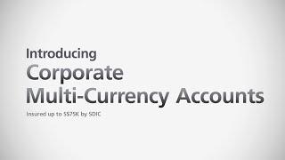 ​Corporate Multi-Currency Accounts - Manage Foreign Currencies With Ease