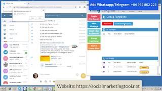 Viking Telegram Tool Full - Viking Telegram Software - Group Functions