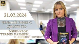 Прямой эфир с Джули По | Мини-урок "График Карьеры и Личной Жизни" | Эфир от 21.02.2024