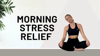 DAY 6: 10 MIN Yoga Stretch for Stress & Anxiety Relief | start your day calm and relaxed