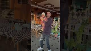 ️Vineet khatri sir & his son Kiaan - Funny  dance  #babylove #shorts #trending #viral #babyboy