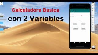 calculadora Basica con kotlin || Android Studio.