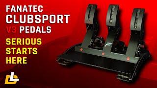 Fanatec Clubsport V3 Pedals - Popular For Good Reason