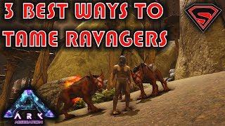 HOW TO TAME A RAVAGER (SOLO) + RAVAGER TAMING PEN & RAVAGER ABILITIES (ARK RAVAGER TAMING GUIDE)