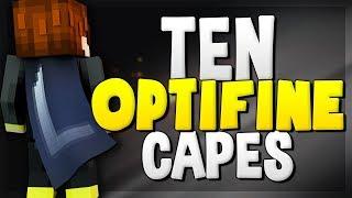 10 Optifine Cape Designs! (Best Minecraft Cape Designs)