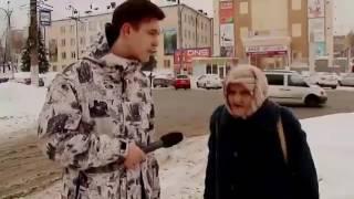 Бабка и лужа  23 февраля  Киров