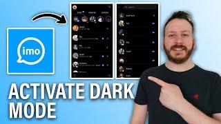 How To Activate Dark Mode In IMO App