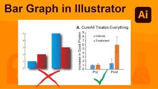 Bar Graph in Adobe Illustrator