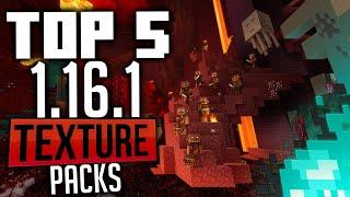 TOP 5 Best 1.16.1 Texture Packs for Minecraft Nether Update 