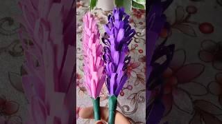 How to make easy paper flower/DIY Paper Crafts/youtube shorts