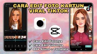 Cara Edit Foto Kartun Yang Viral Di Tiktok Pake PREQUEL | TIKTOK VIRAL