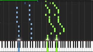 LaTomate Official Tetris Theme  - Korobeiniki  Piano tuto#1