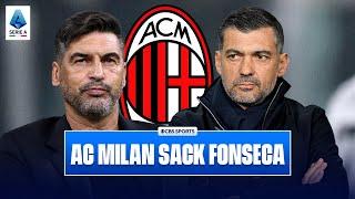 Breaking News: AC Milan Fire Paulo Fonseca, Sérgio Conceição Set To Take Over! | CBS Sports Golazo