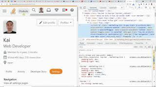 The way to see hover state with Chrome DevTools