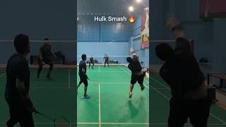 Scary HULK SMASH #badminton #youtubeshorts #shorts