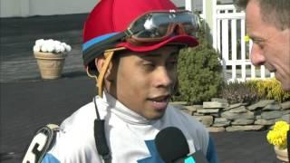 Post Race Interview - Gander Stakes with Manny Franco