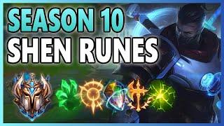 Season 10 Shen Rune Guide by a Challenger Shen | League of Legends