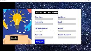 How to make Registration form with database in Python Tkinter