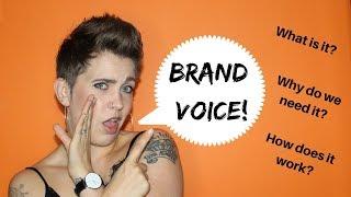 Brand voice | Why it makes a HUGE difference