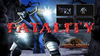 MORTAL KOMBAT SHAOLIN MONKS - ALL FATALITY SUB ZERO FULL HD