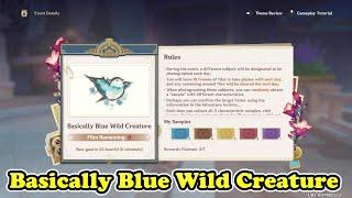 Basically Blue Wild Creature Genshin Impact