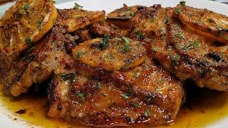JUICY LEMON PEPPER CHICKEN  THIGHS RECIPE | The Ultimate Baked Chicken Recipe!