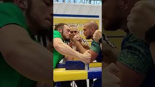 Championship of Ukraine in Armwrestling 2022  Senior Men Left hand 80 kg Final